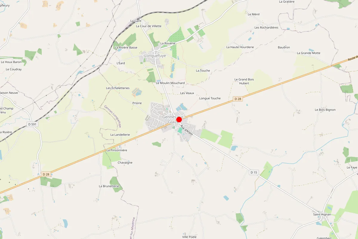 Remplacement de serrure à Gennes Longuefuye