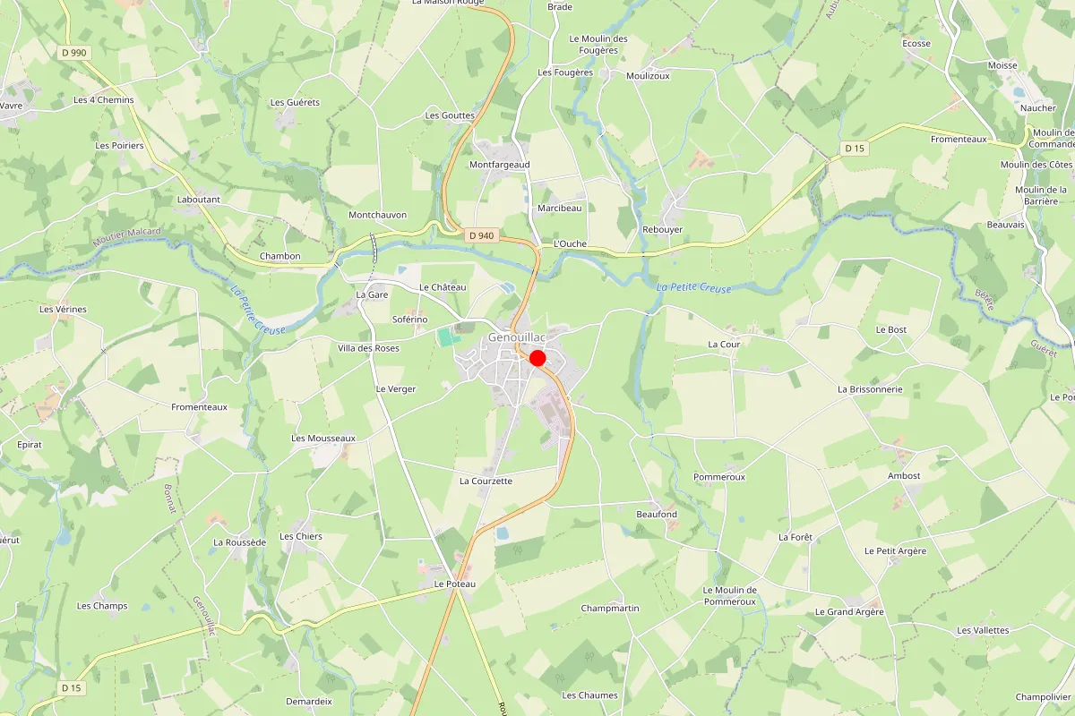 Remplacement de serrure à Genouillac