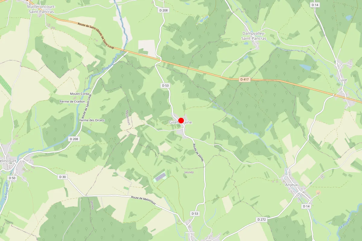Remplacement de serrure à Girefontaine