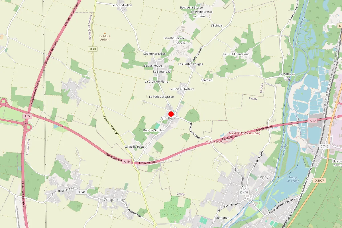 Remplacement de serrure à Girolles