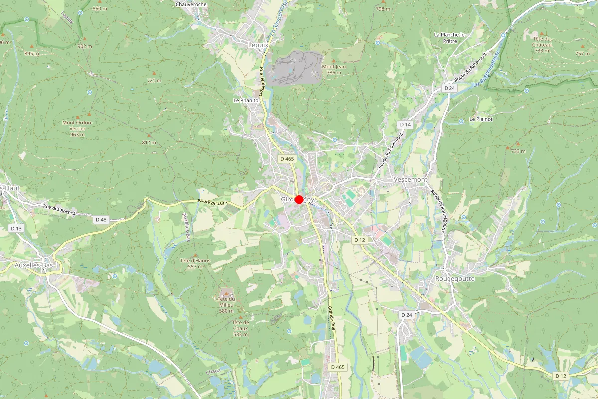 Remplacement de serrure à Giromagny