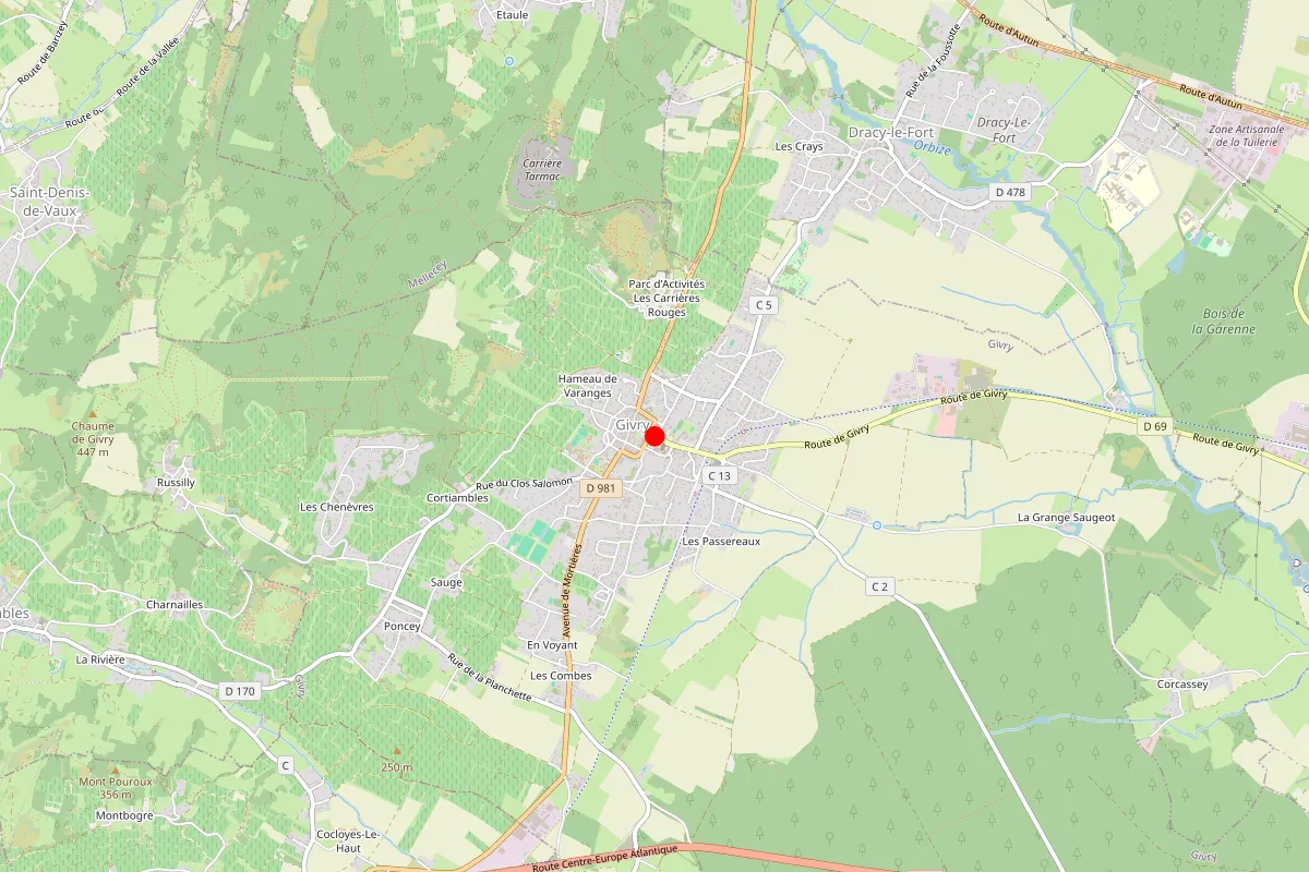 Remplacement de serrure à Givry