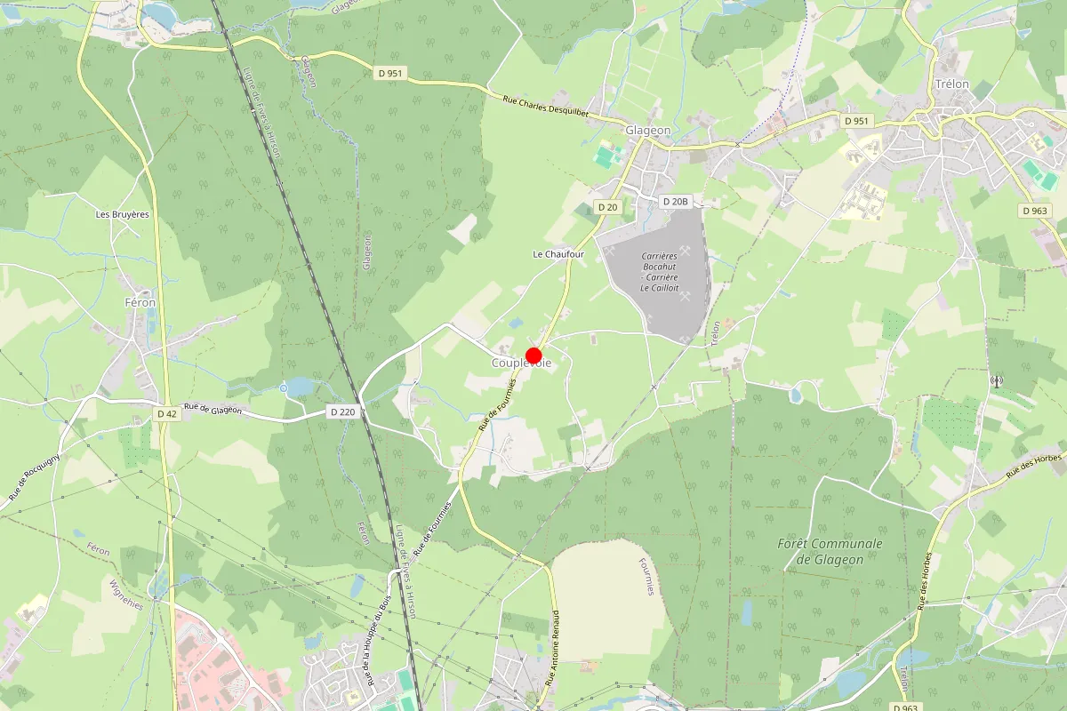 Remplacement de serrure à Glageon