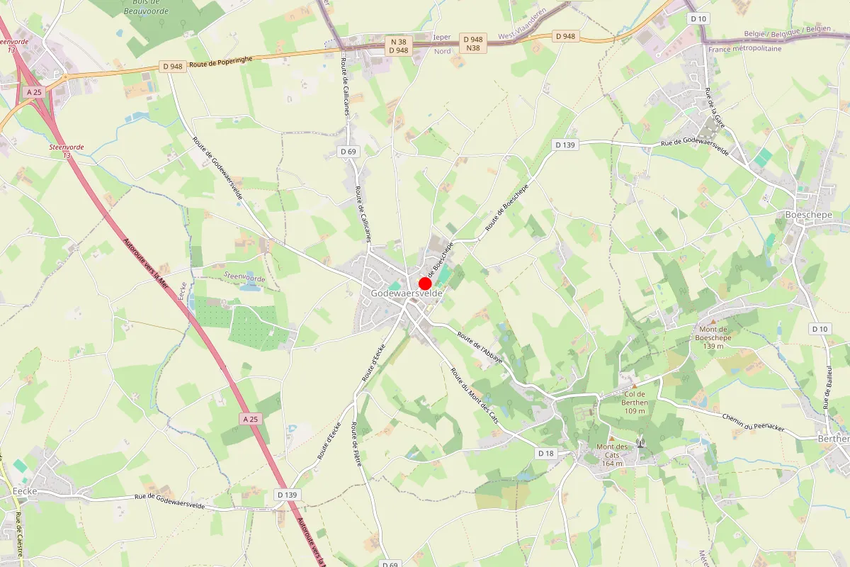 Remplacement de serrure à Godewaersvelde