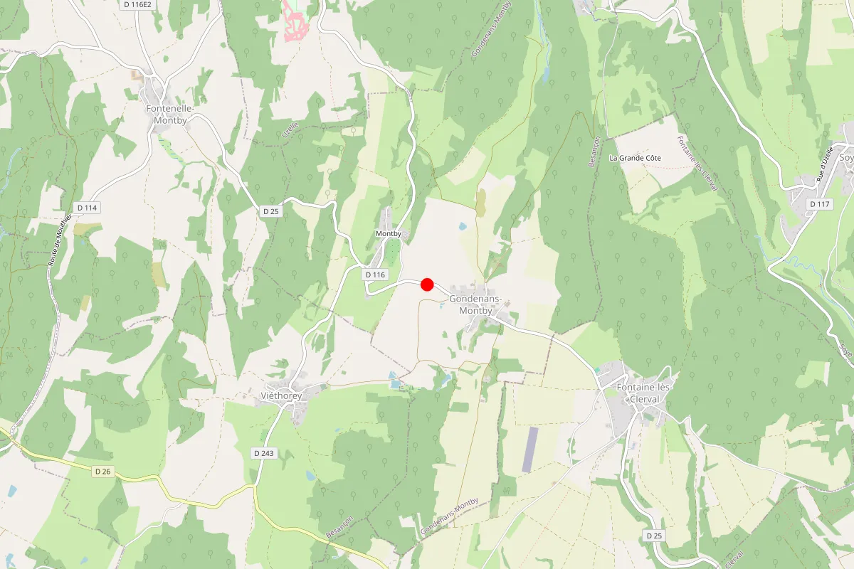 Remplacement de serrure à Gondenans Montby