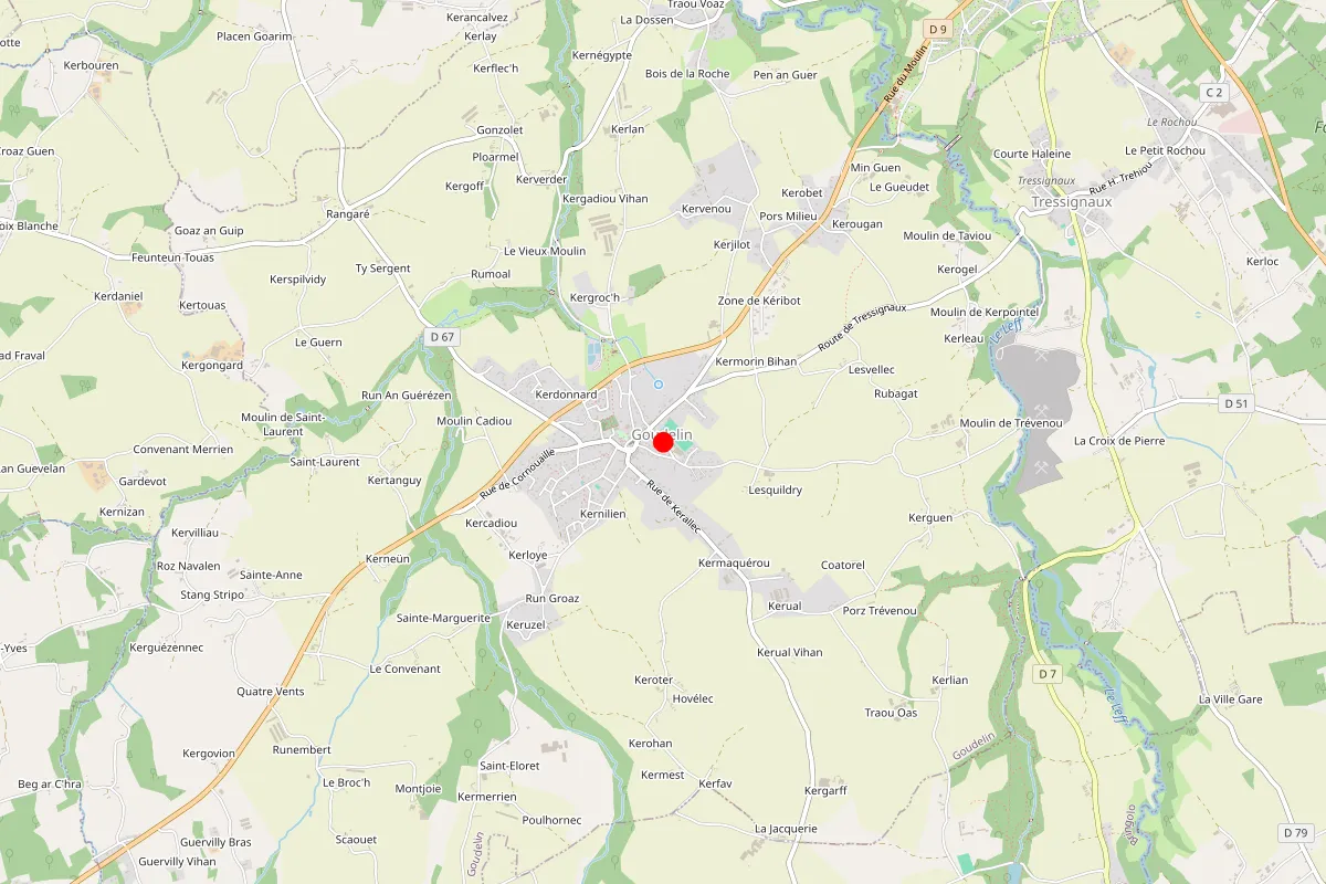 Remplacement de serrure à Goudelin