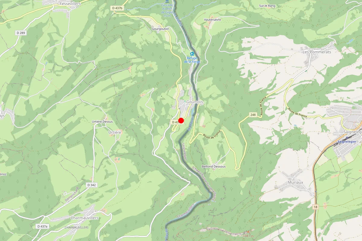 Remplacement de serrure à Goumois