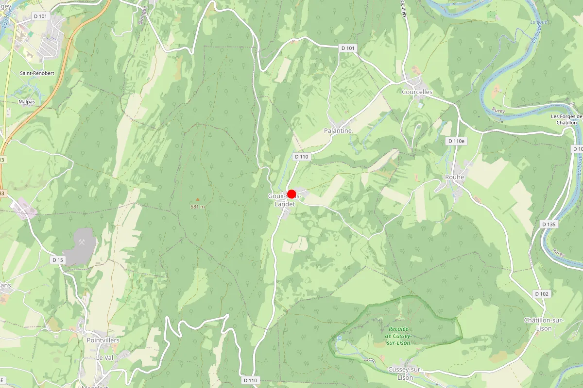 Remplacement de serrure à Goux Sous Landet