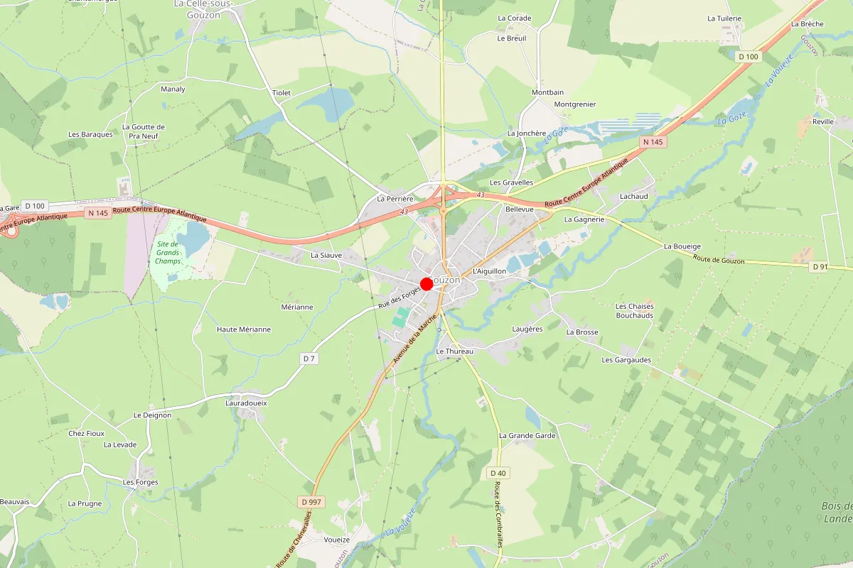 Remplacement de serrure à Gouzon