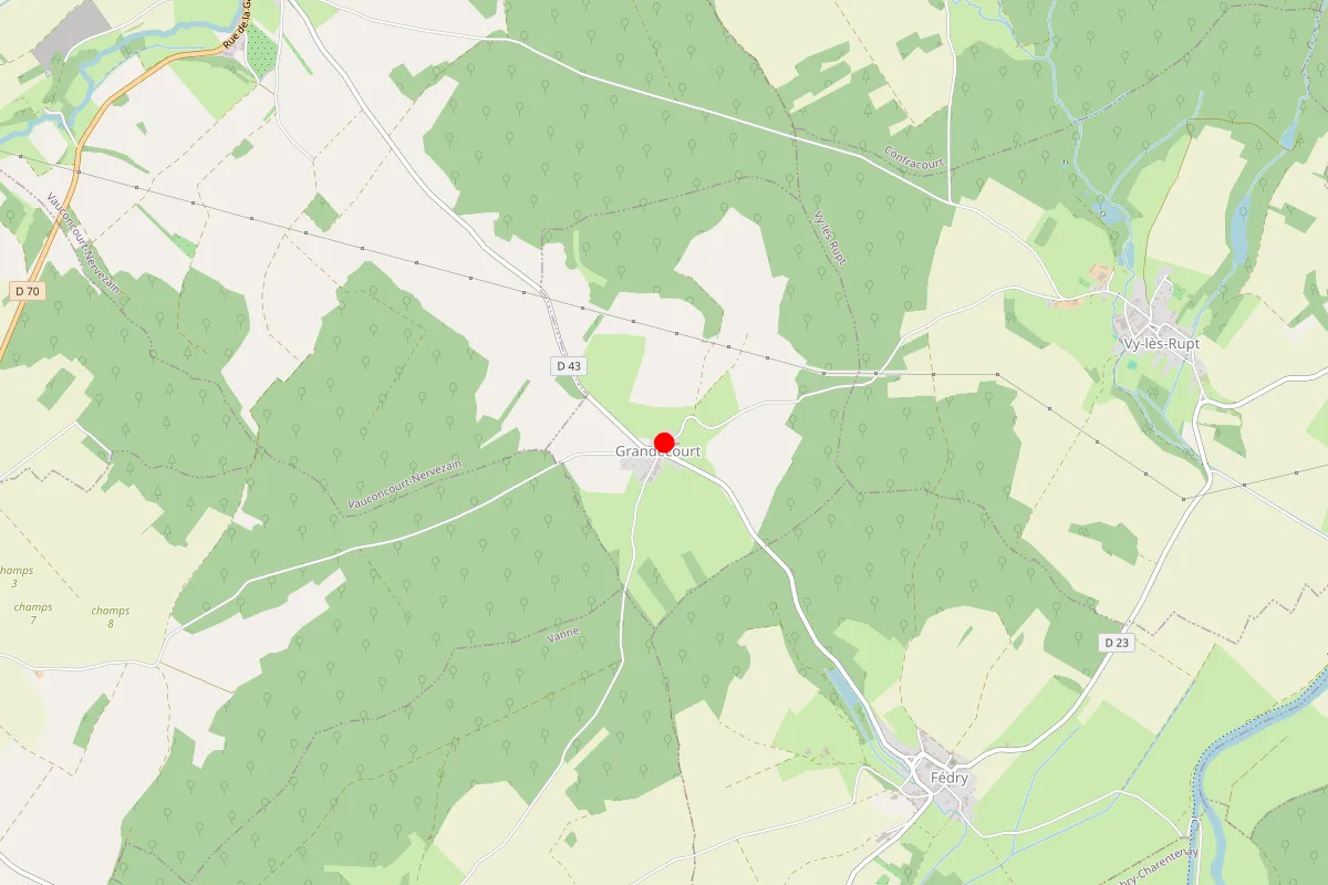 Remplacement de serrure à Grandecourt