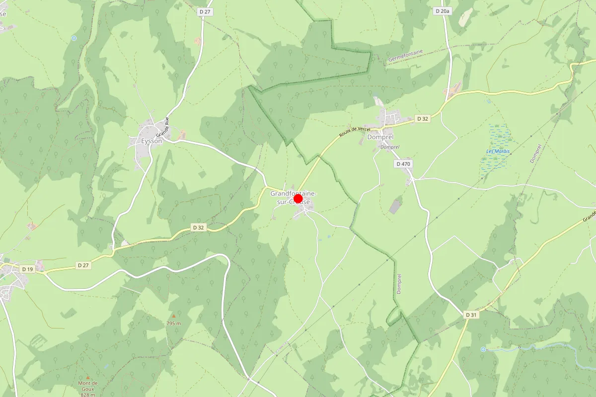Remplacement de serrure à Grandfontaine Sur Creuse