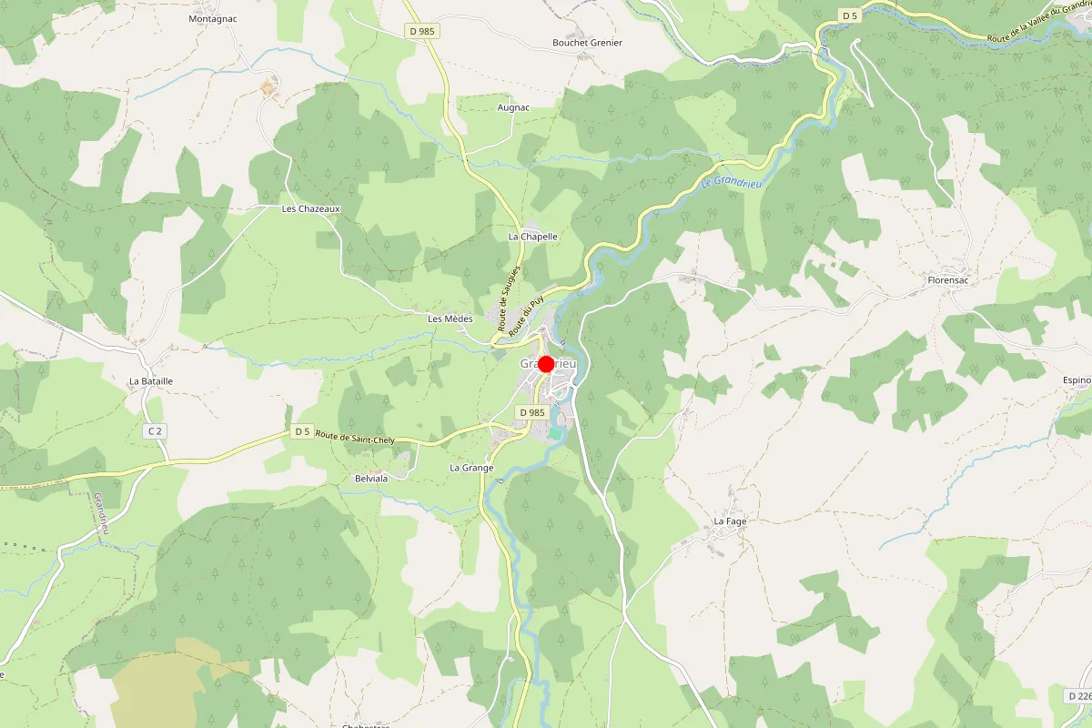 Remplacement de serrure à Grandrieu