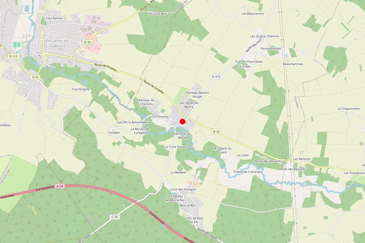 Remplacement de serrure à Griselles