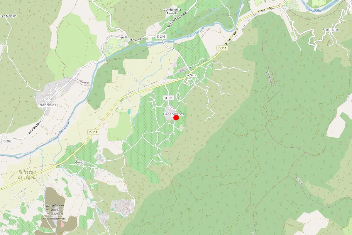 Remplacement de serrure à Grospierres