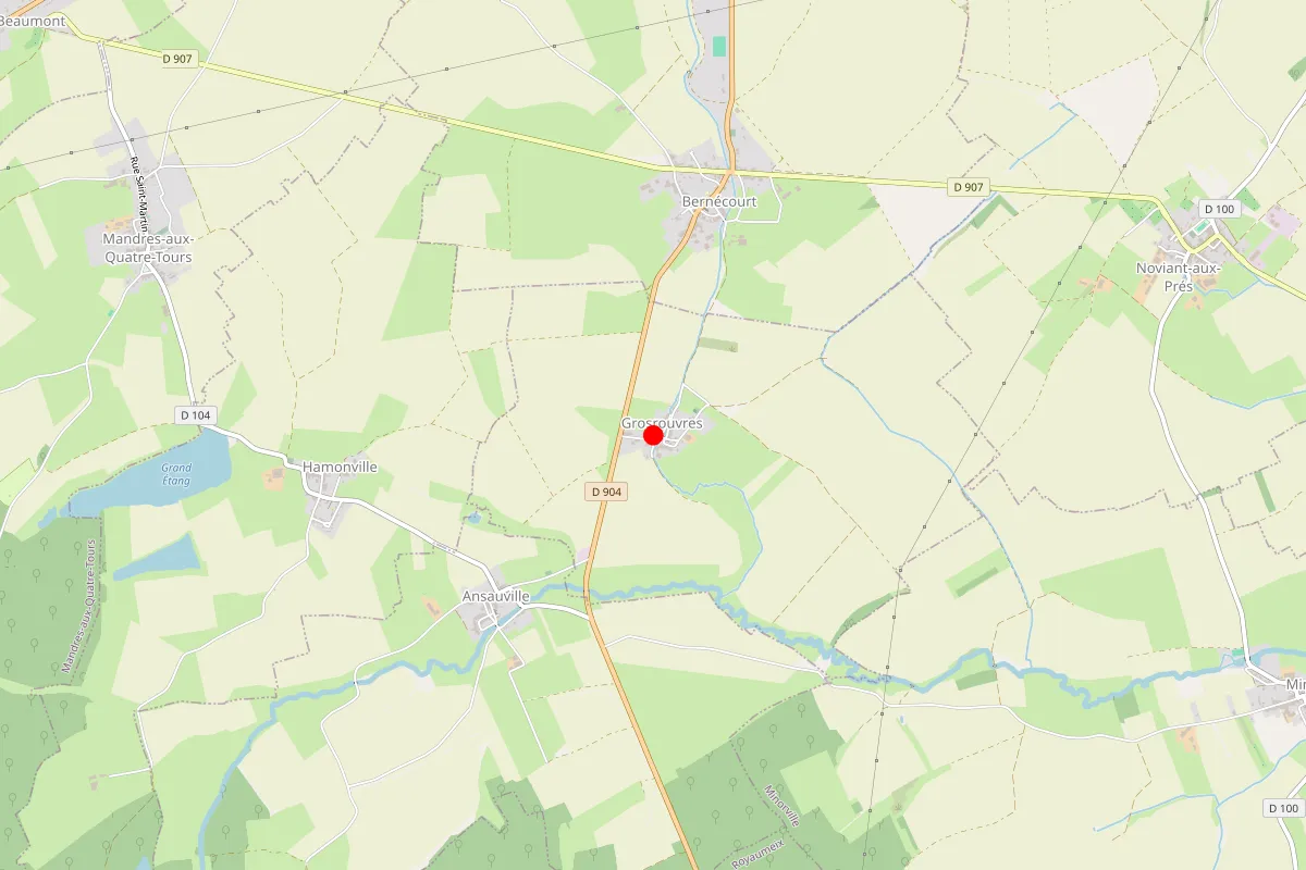 Remplacement de serrure à Grosrouvres
