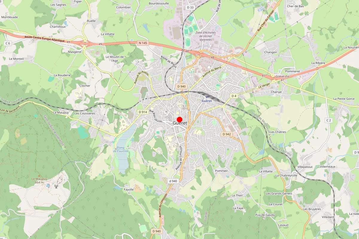 Remplacement de serrure à Gueret