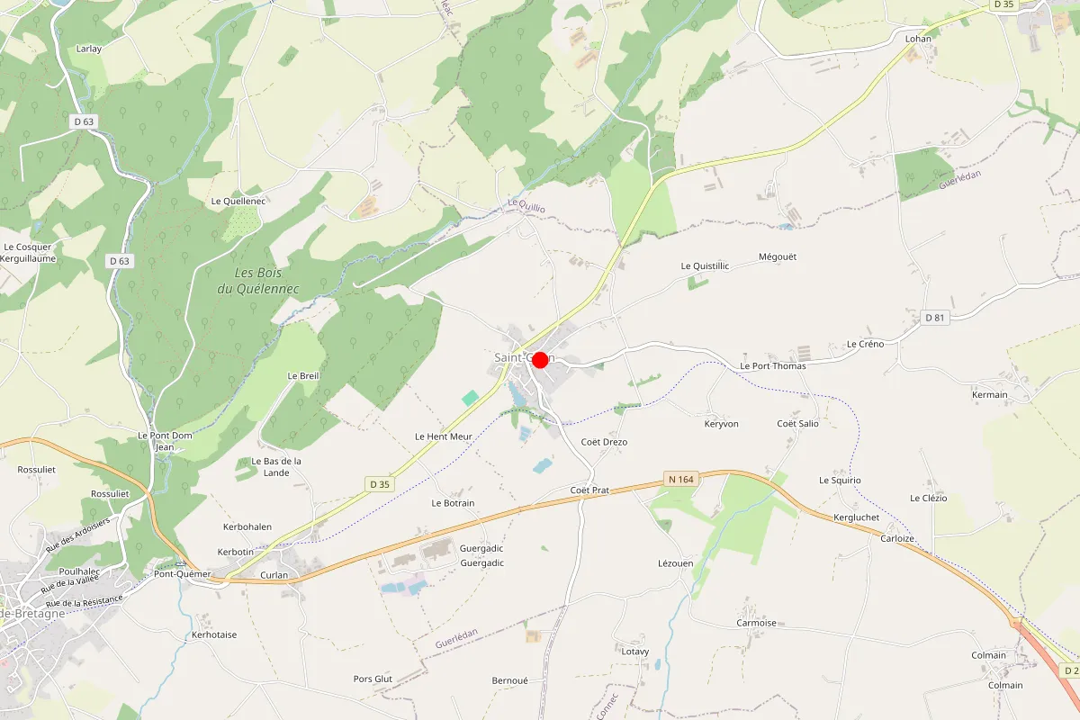 Remplacement de serrure à Guerledan