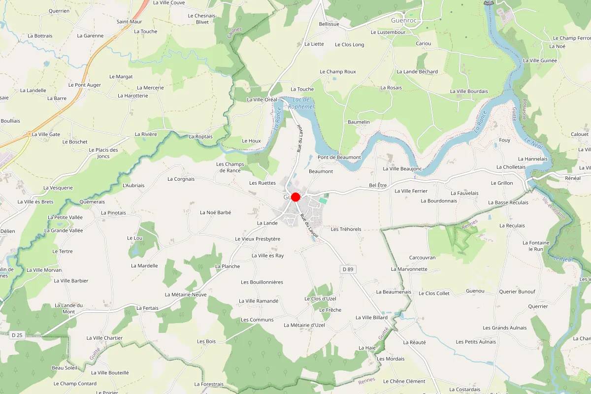 Remplacement de serrure à Guitte