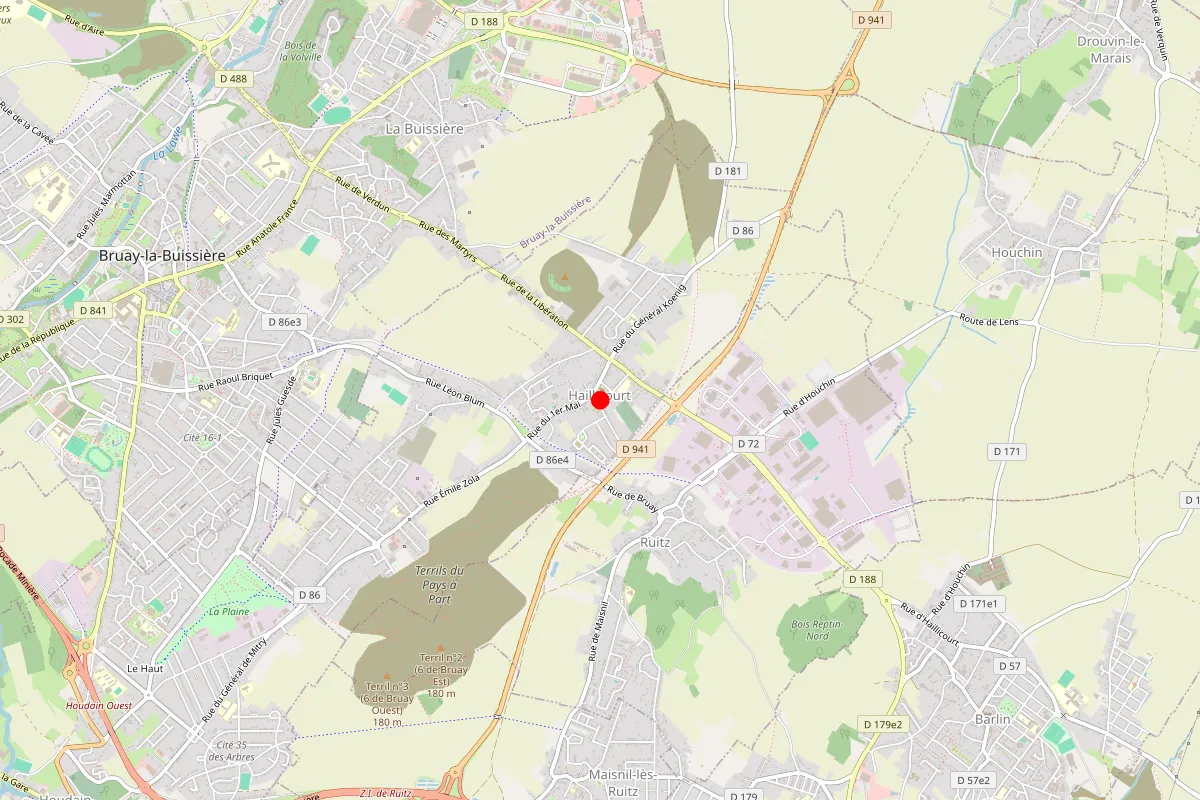 Remplacement de serrure à Haillicourt