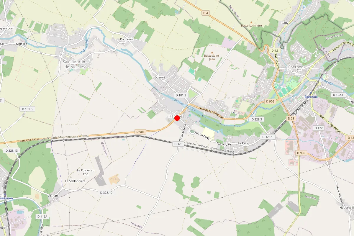 Remplacement de serrure à Hanches