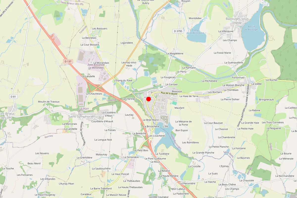 Remplacement de serrure à Hede Bazouges