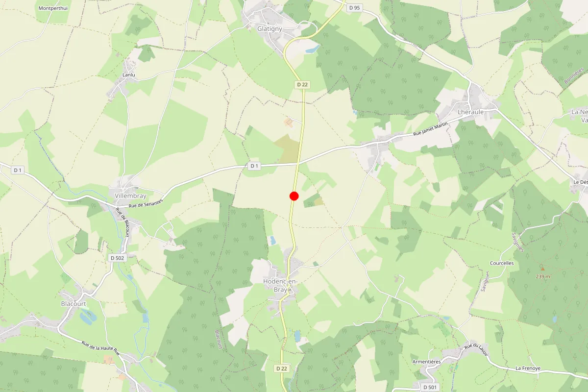 Remplacement de serrure à Hodenc En Bray