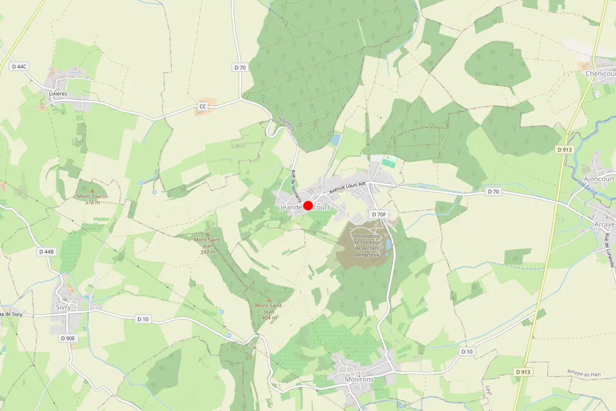 Remplacement de serrure à Jeandelaincourt