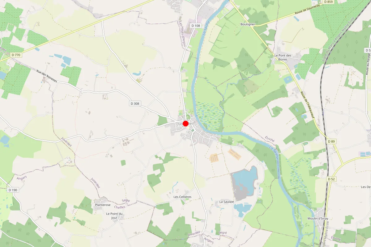 Remplacement de serrure à Juvardeil