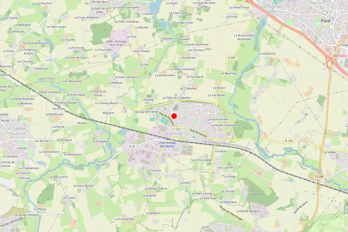 Remplacement de serrure à L'Hermitage