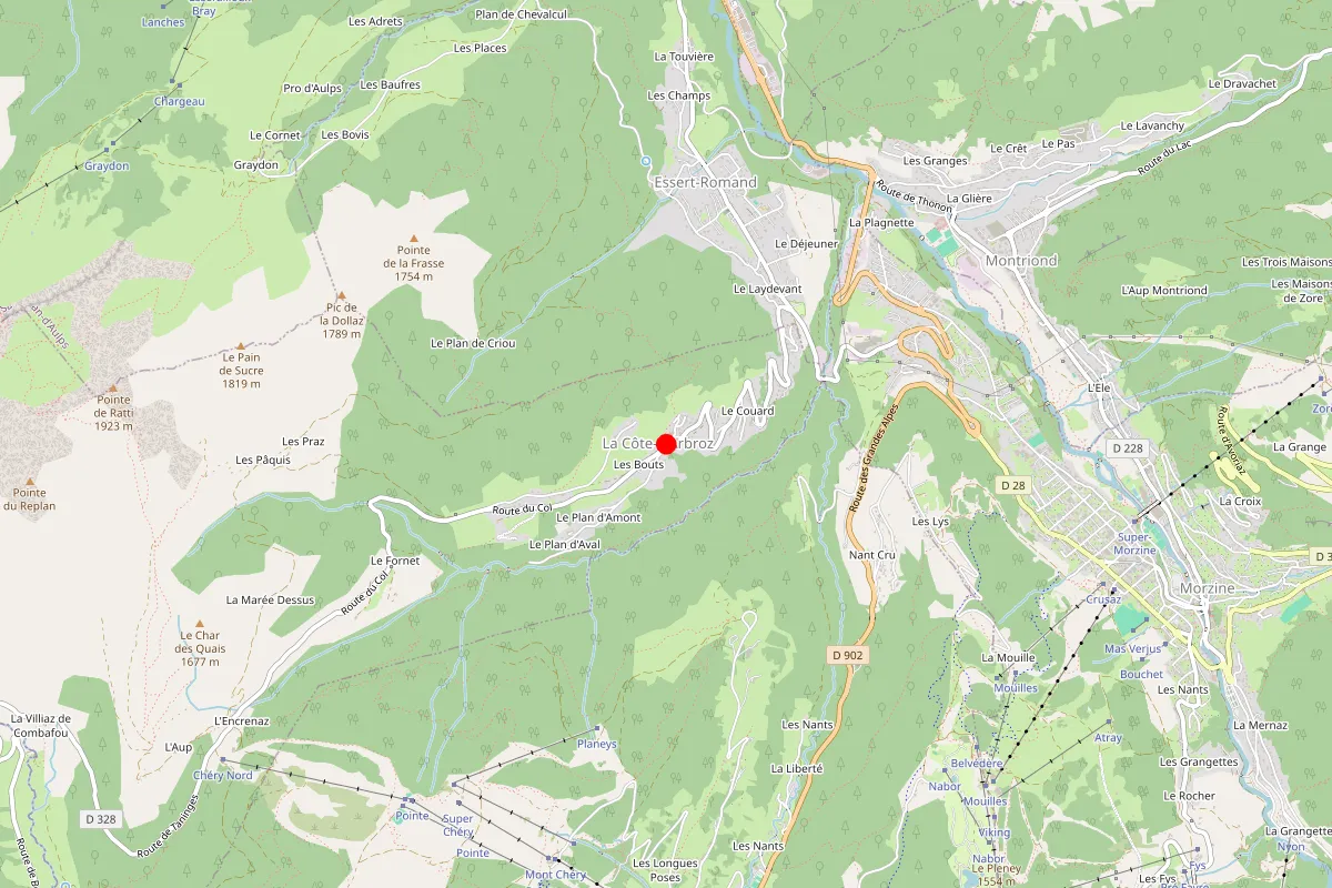 Remplacement de serrure à La Cote D'Arbroz