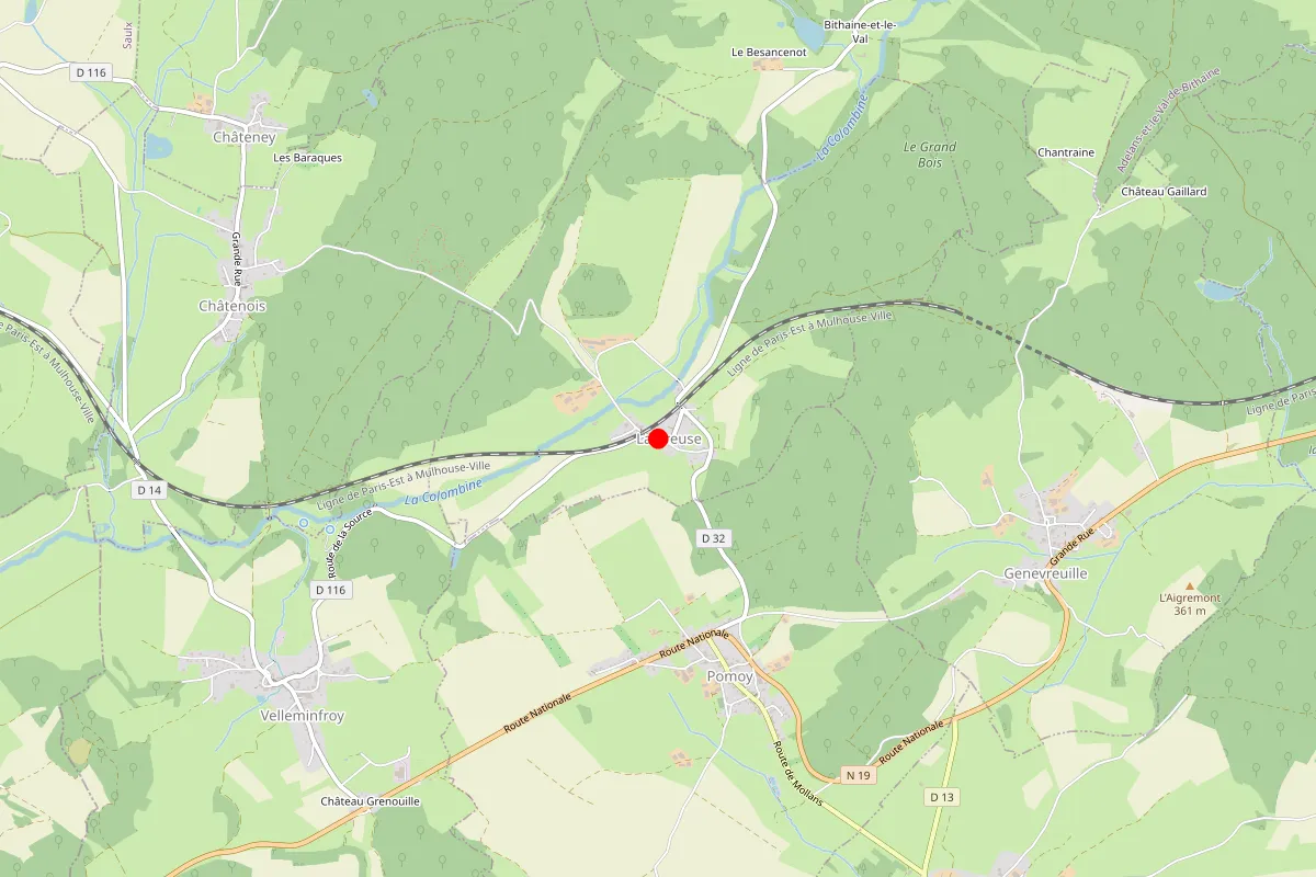 Remplacement de serrure à La Creuse