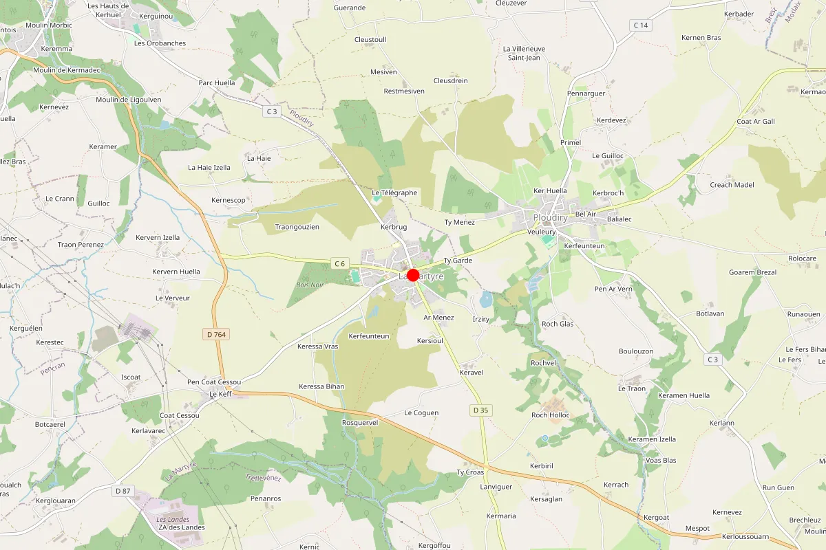 Remplacement de serrure à La Martyre