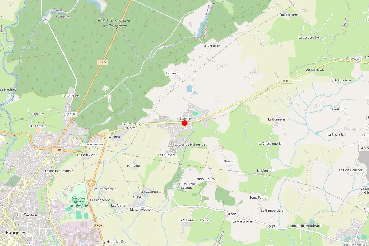 Remplacement de serrure à Laignelet