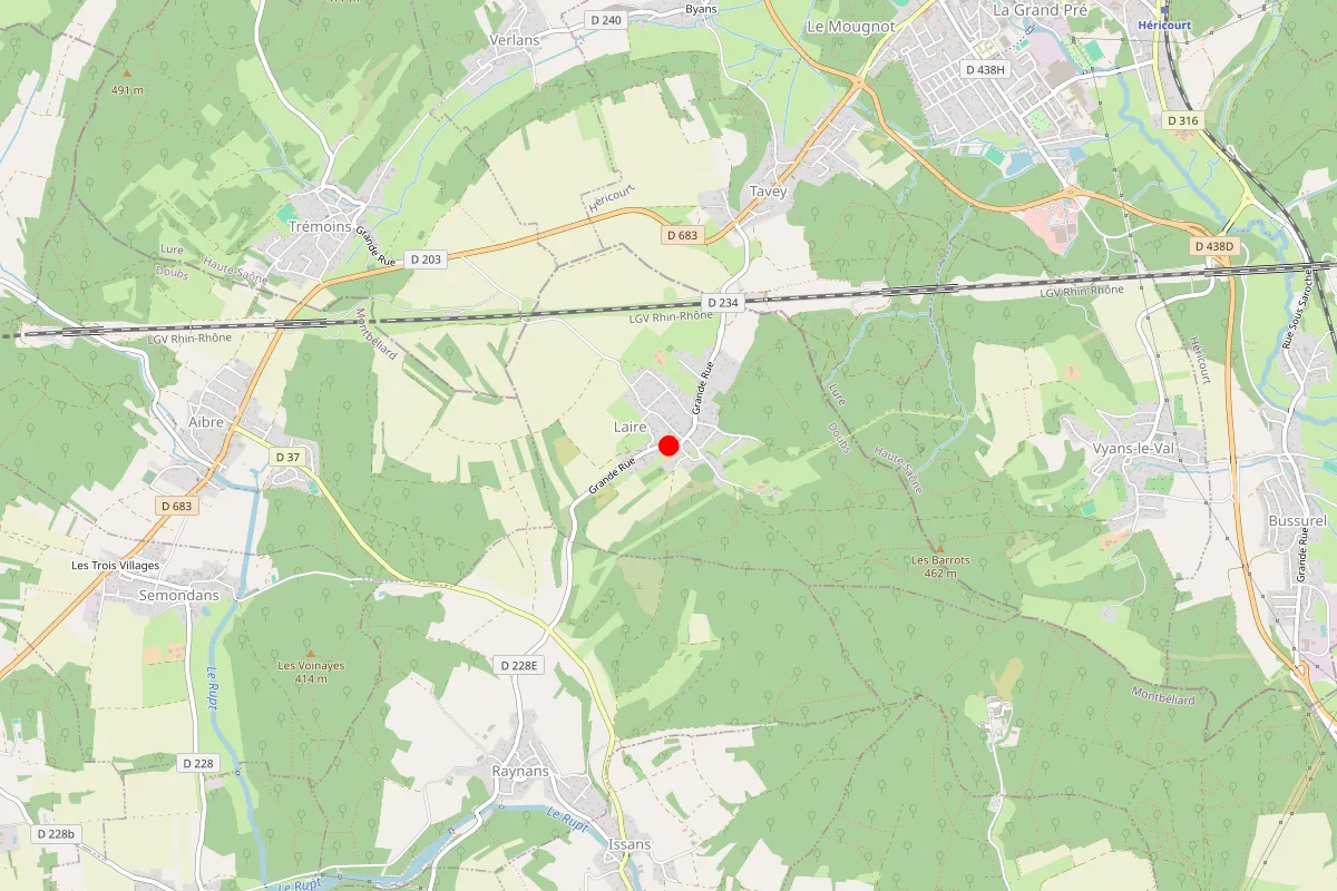 Remplacement de serrure à Laire