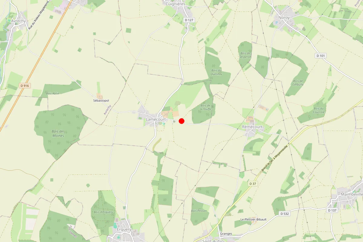Remplacement de serrure à Lamecourt