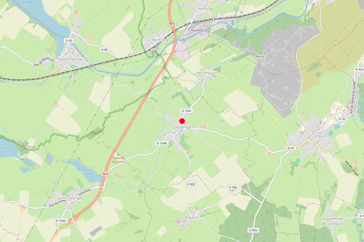 Remplacement de serrure à Landange
