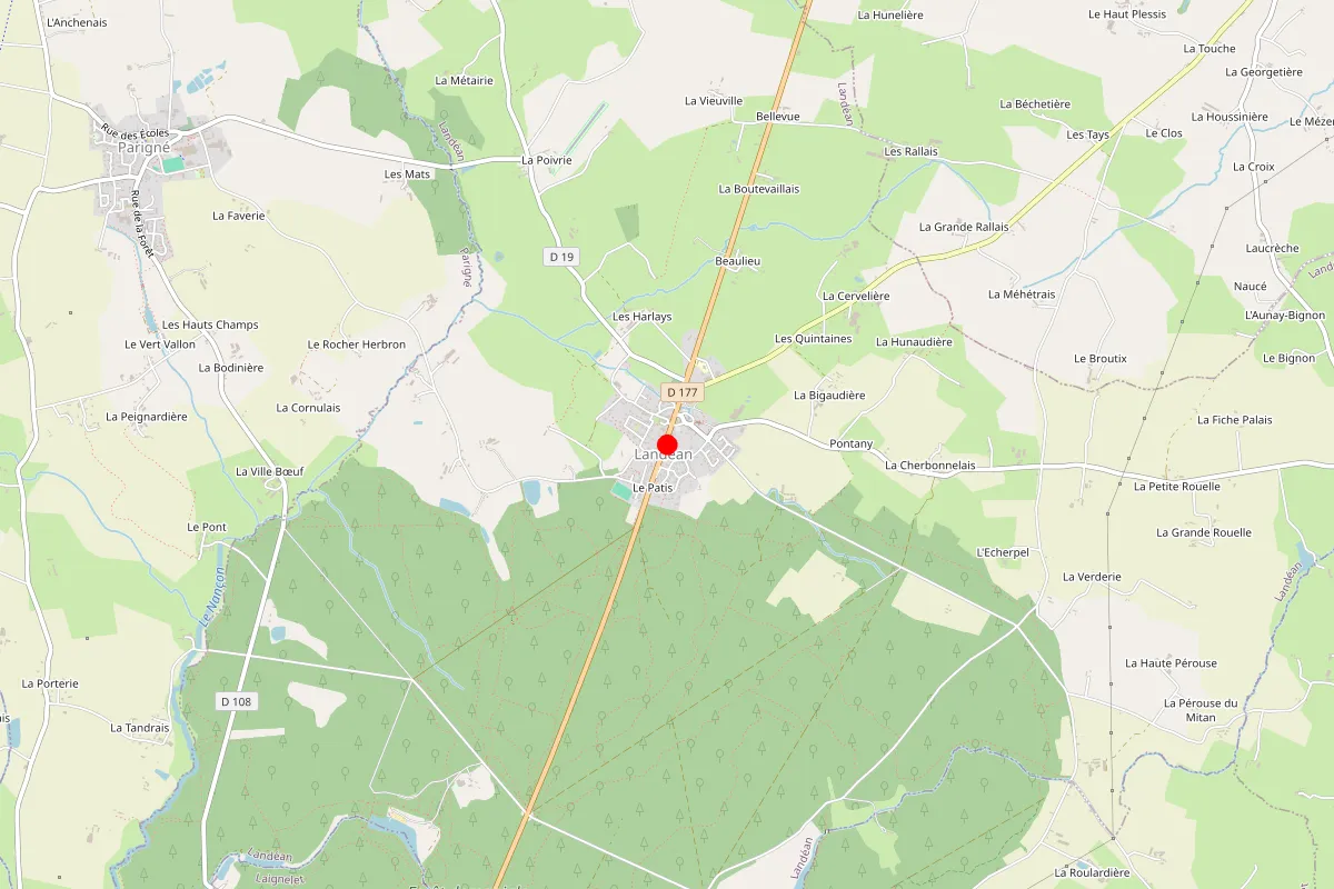 Remplacement de serrure à Landean