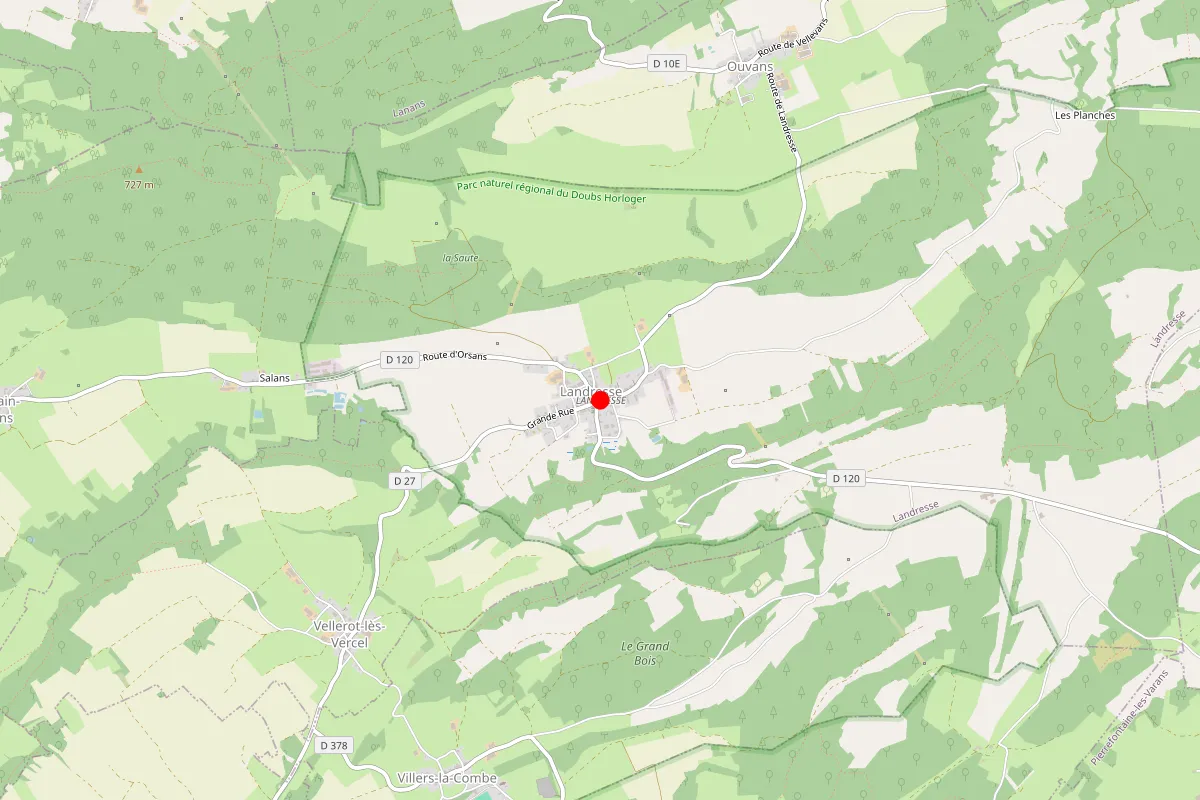 Remplacement de serrure à Landresse