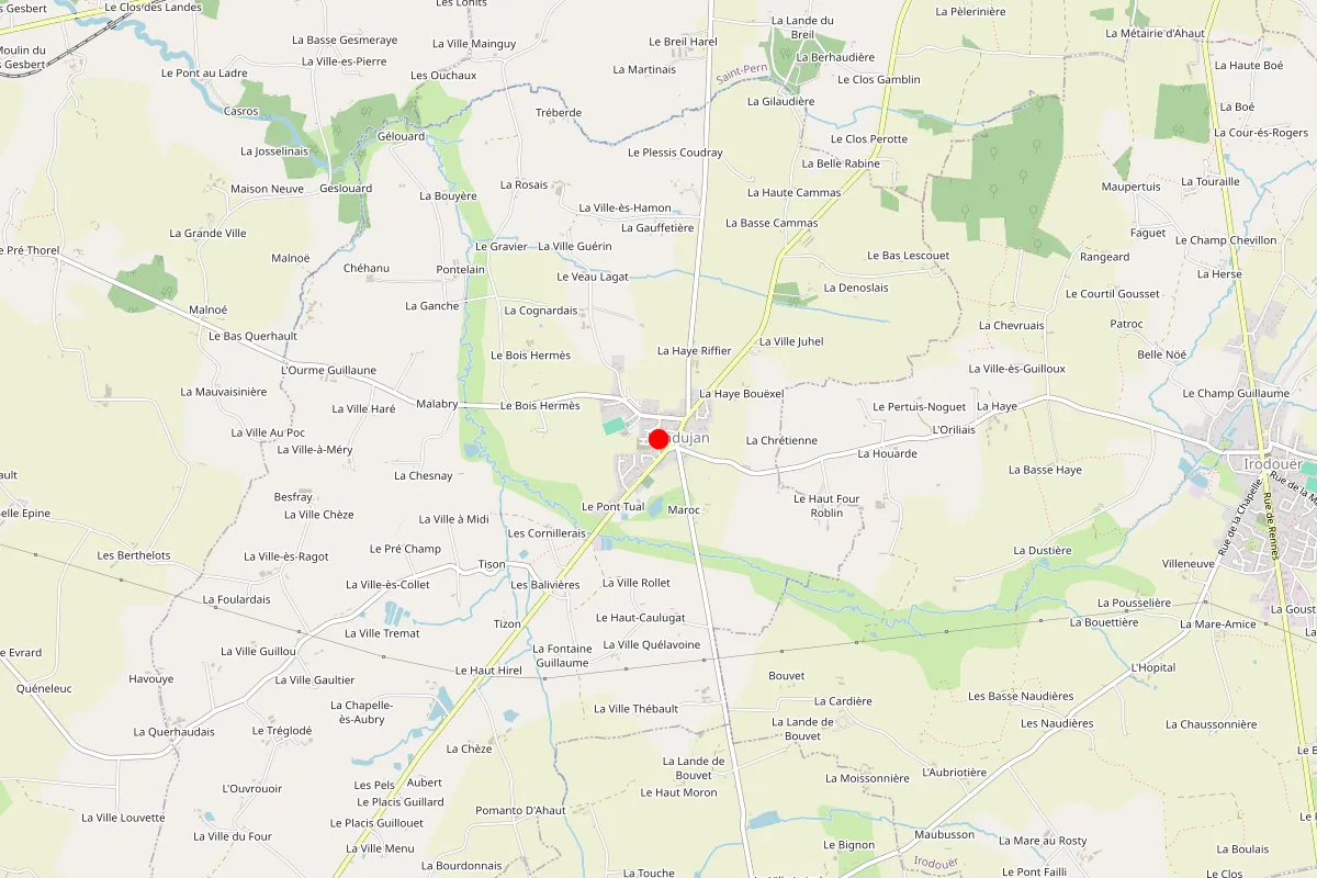 Remplacement de serrure à Landujan