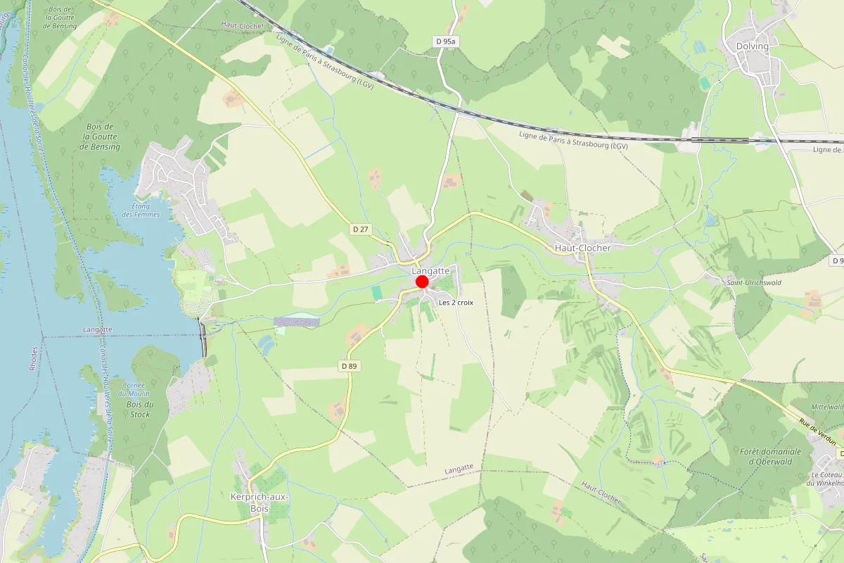 Remplacement de serrure à Langatte