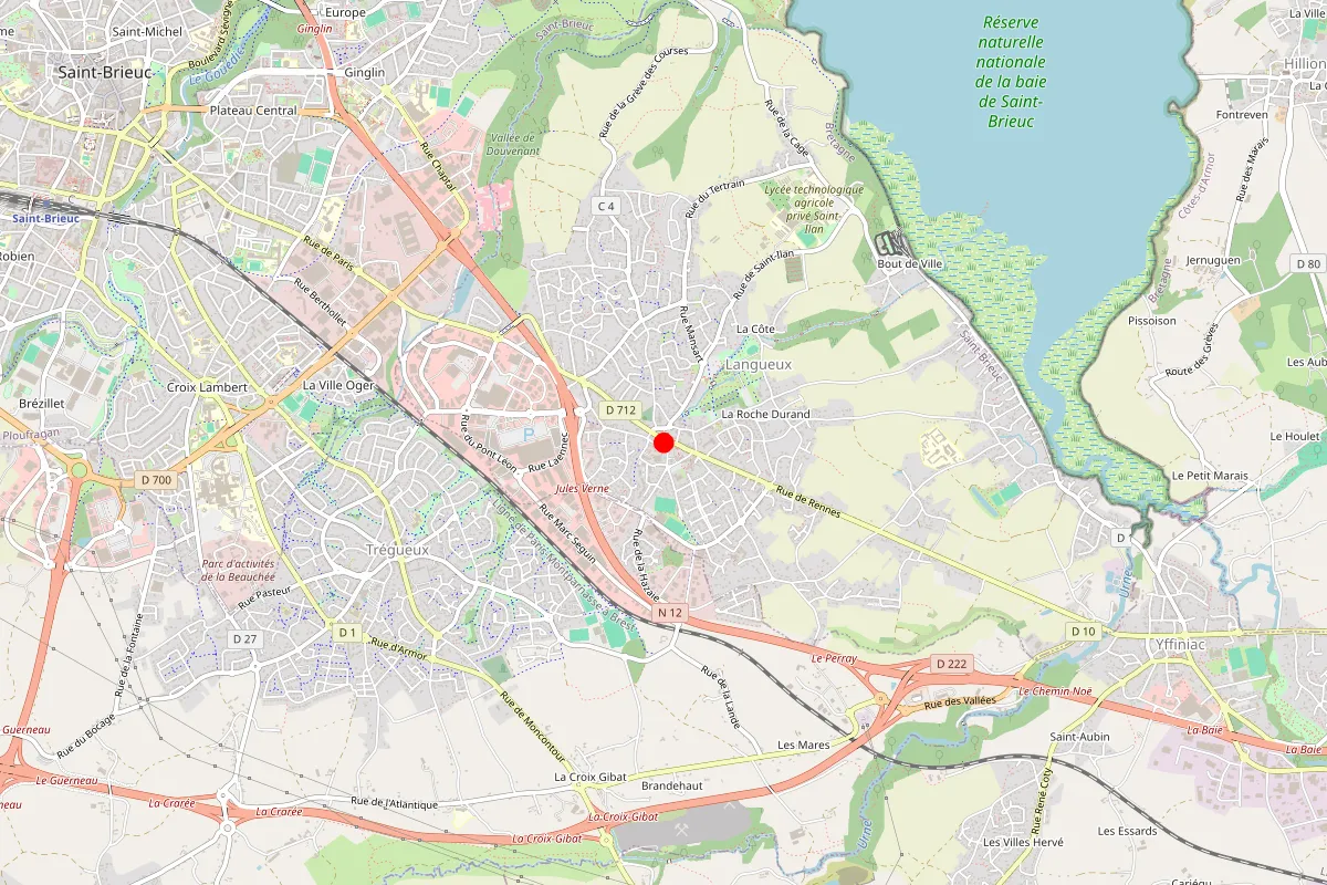 Remplacement de serrure à Langueux