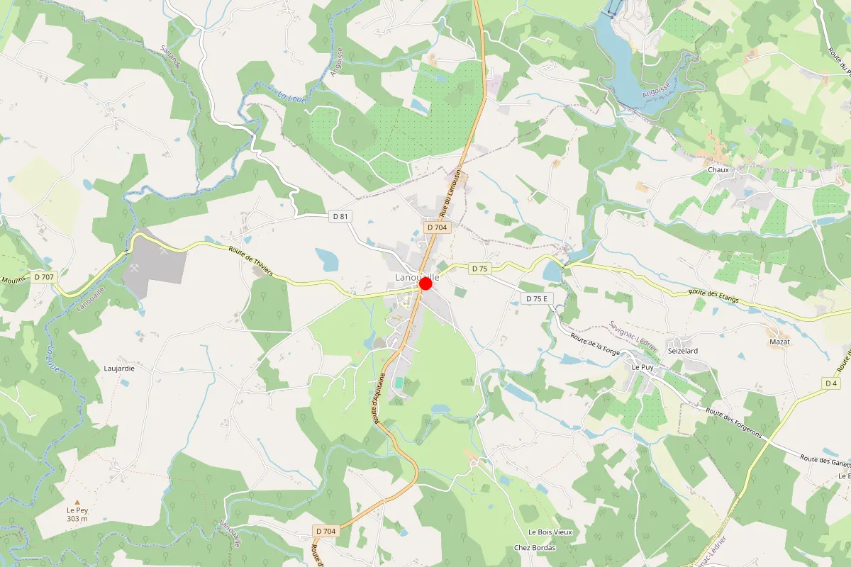 Remplacement de serrure à Lanouaille
