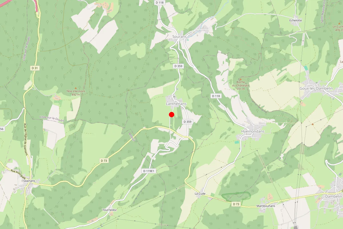 Remplacement de serrure à Lanthenans