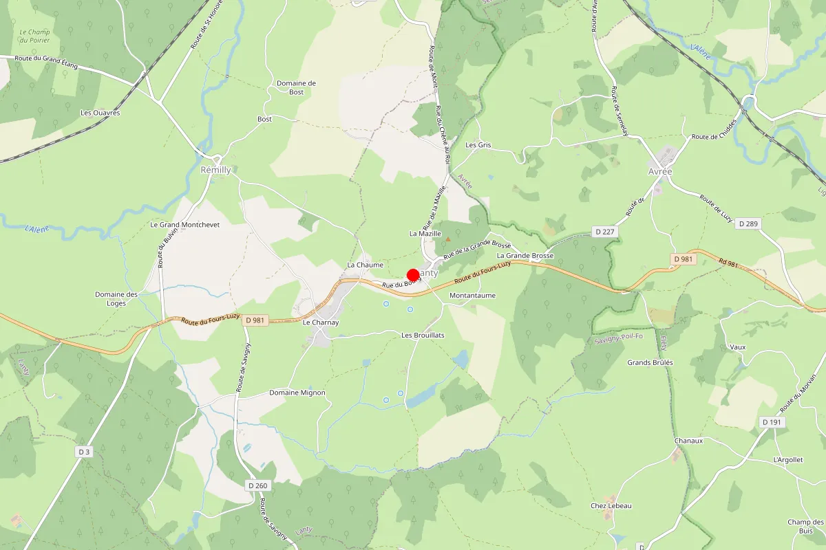 Remplacement de serrure à Lanty
