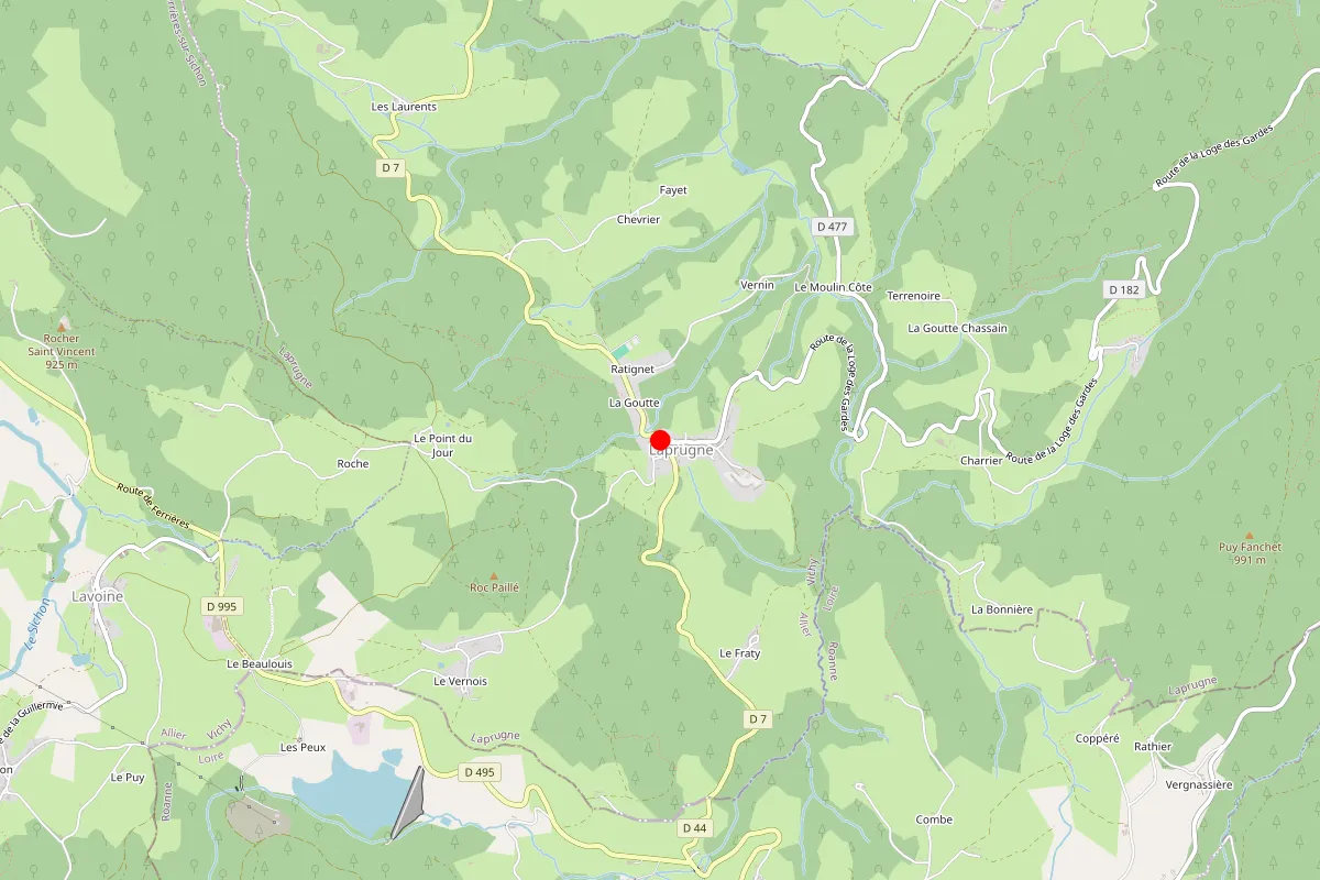Remplacement de serrure à Laprugne