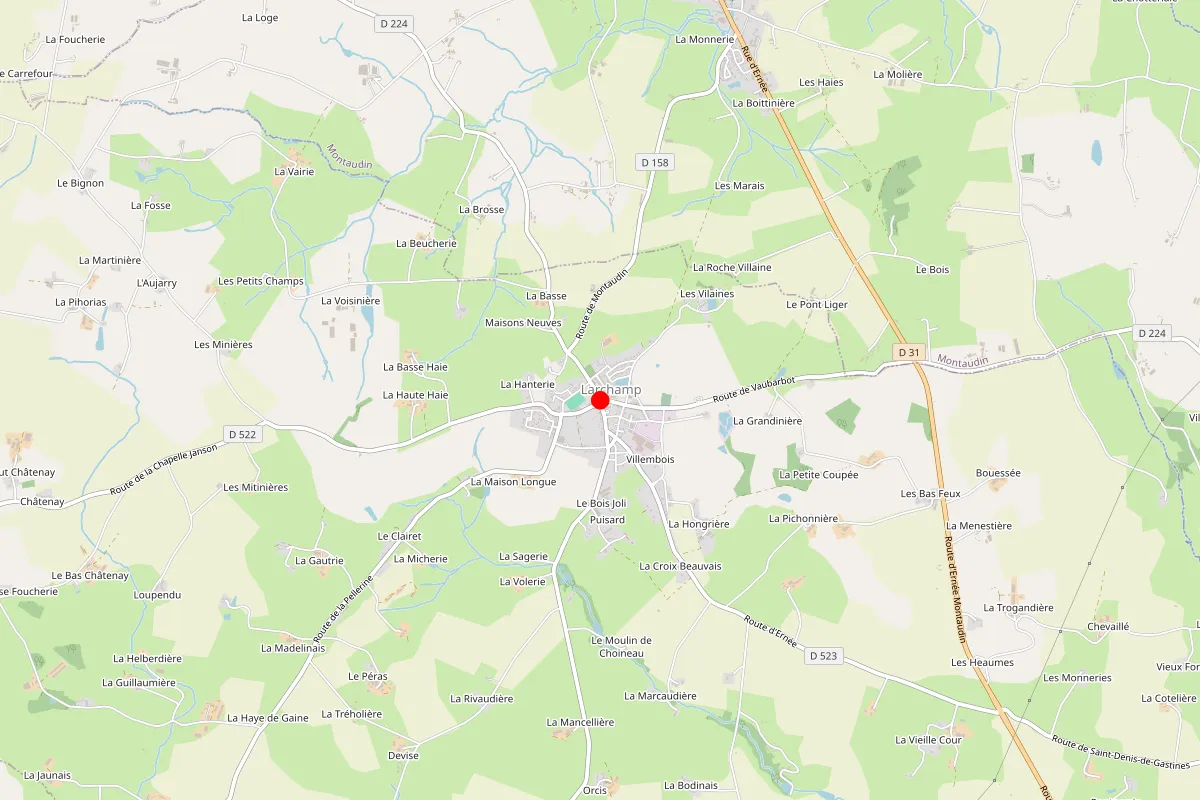 Remplacement de serrure à Larchamp