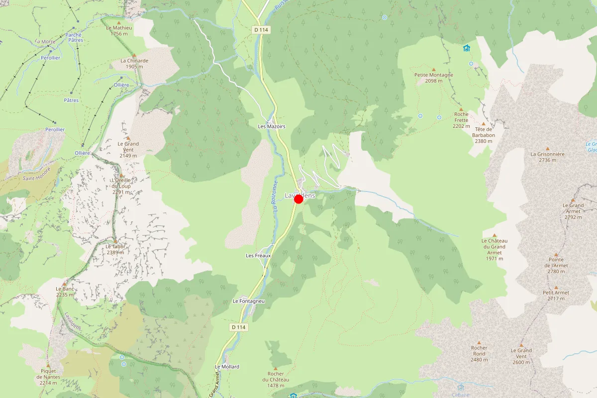 Remplacement de serrure à Lavaldens
