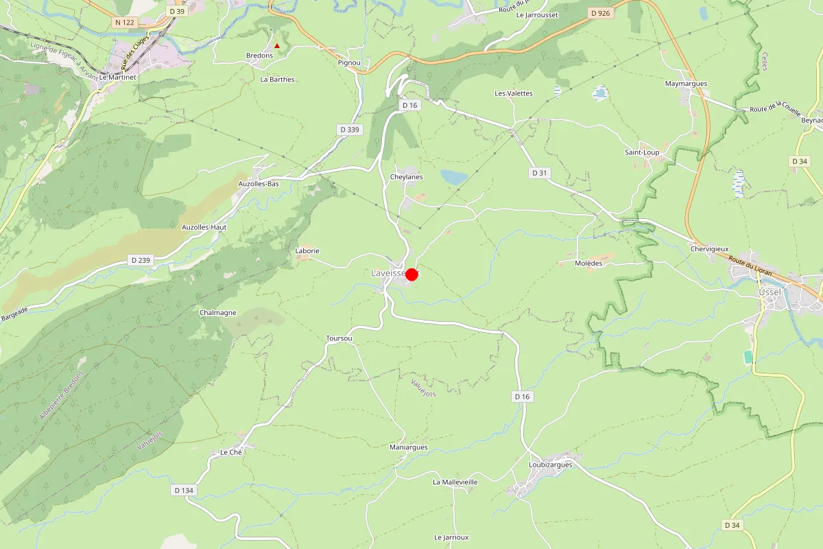 Remplacement de serrure à Laveissenet