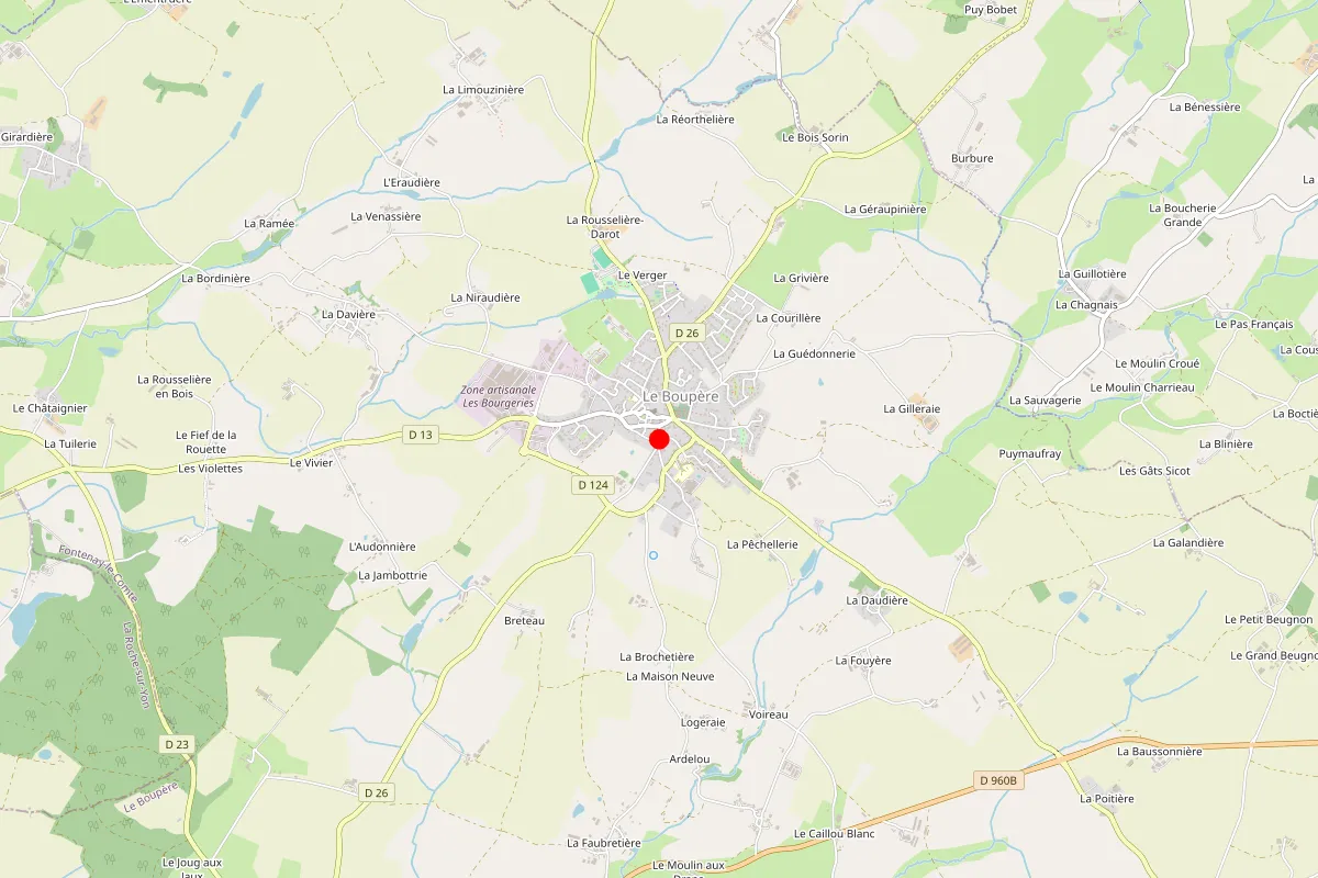 Remplacement de serrure à Le Boupere