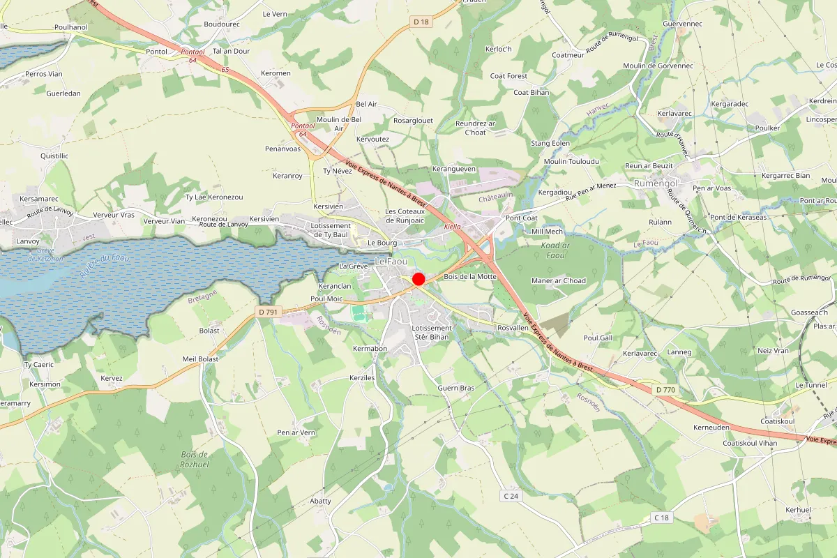 Remplacement de serrure à Le Faou